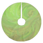 キウイバッシュ ブラッシュドポリエステルツリースカート (正面)