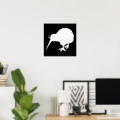 キウイバード ポスター (ホームオフィス)