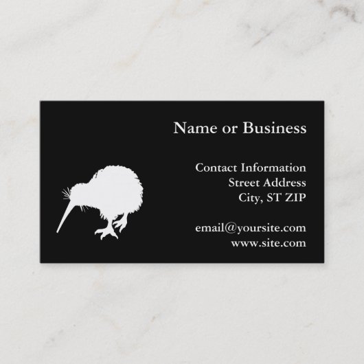 キウイバード 名刺 (正面)