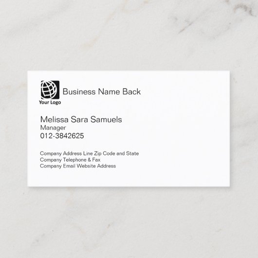 キウイフルーツクローズアップ果物卸売り名刺 名刺 (裏面)