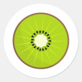キウイフルーツシール ラウンドシール