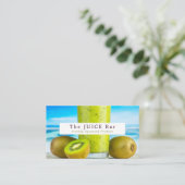 キウイフルーツジュースバー 名刺 (スタンド正面)