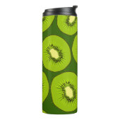 キウイフルーツスライス：ダークグリーン。 タンブラー (回転左)
