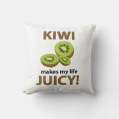 キウイフルーツラバーキウイ クッション (正面)