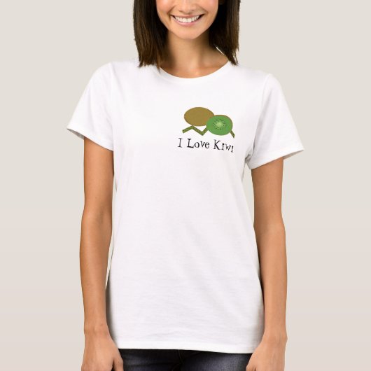 キウイフルーツ大好き Tシャツ (正面)