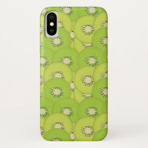 キウイフルーツ柄 iPhone X ケース