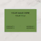 キウイフルーツ生鮮果実 名刺 (裏面)