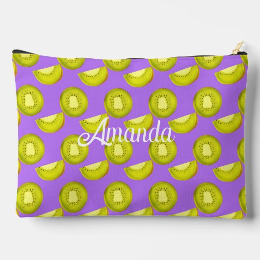 キウイフルーツ アクセサリーポーチ (裏面)