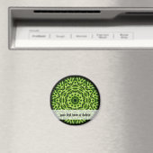 キウイ万華鏡のように千変万化するパターン マグネット (インサイチュ (食洗機))