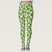 キウイ模様 レギンス (正面)
