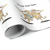 キウイ遊のギター ラッピングペーパー (ロールコーナー)