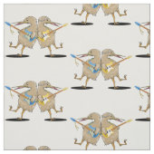 キウイ鳥の遊エレクトリックギター ファブリック (見本)