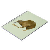 キウイ鳥ニュージーランド ノートブック (左側)