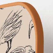 キウイ鳥 ピックルボールラケット (左詳細)