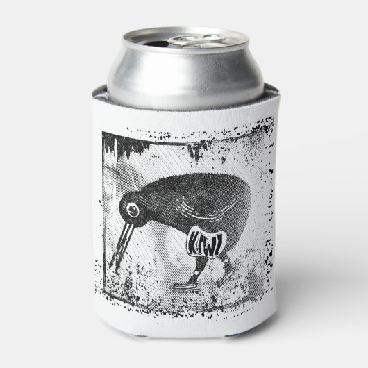 キウイ鳥 缶クーラー (缶正面)