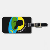 キウイ – ニュージーランドの鳥とブロの旅行(荷物) ラゲッジタグ (正面横)