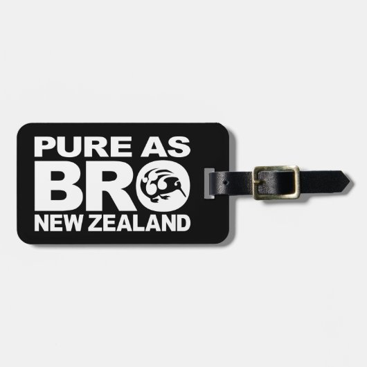 キウイ，ニュージーランド ラゲッジタグ (正面横)