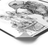 キウイ・ハミングバード・ガーデナー ポスター (角)