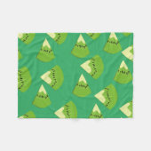 キウイ フリースブランケット (正面(横))