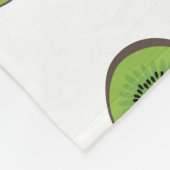 キウイ フリースブランケット (角)