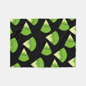 キウイ フリースブランケット (正面(横))