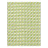 キウイ、フルーティー、グリーンとホワイト、フレッシュ テーブルクロス (正面)