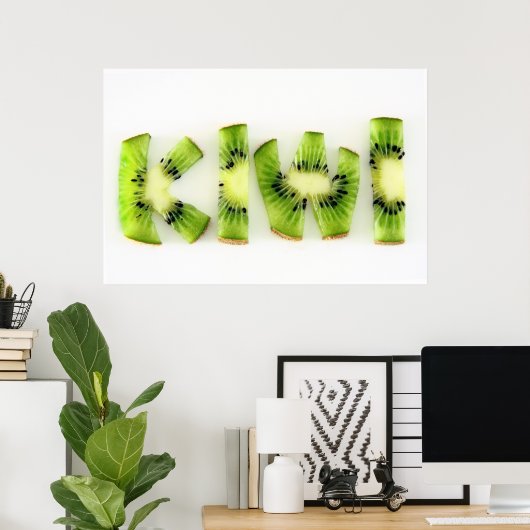 キウイ ポスター (ホームオフィス)
