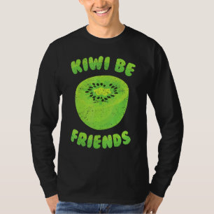 キウイ – Kiwi Be Friends – トロピカルフルーツ – Vegetari Tシャツ
