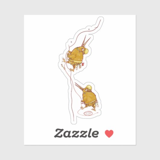 キウイNZバーズロック登山 シール (シート)