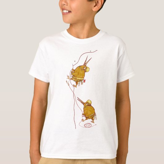 キウイNZバーズロック登山 Tシャツ (正面)