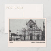 キエサディSクロチェeローテディダンテフローレンス ポストカード (正面/裏面)