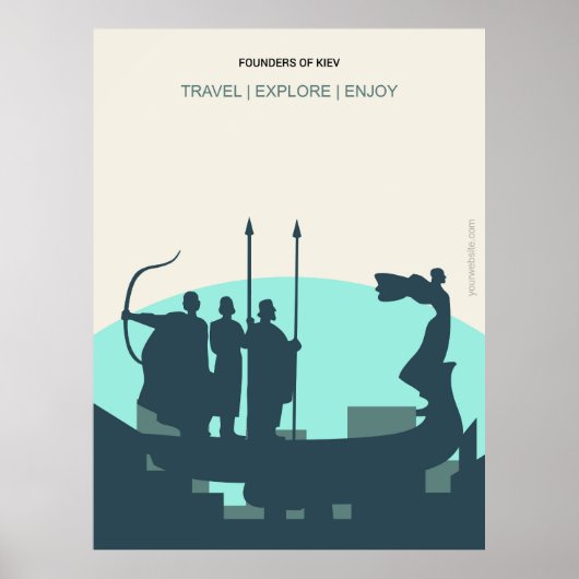キエフの創始者 ポスター (正面)