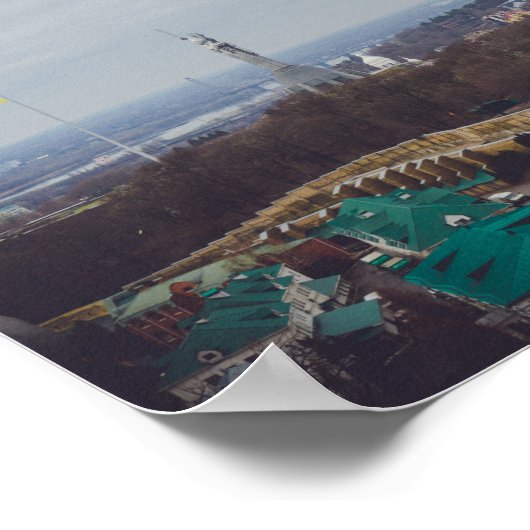 キエフの祖国記念碑 ポスター (角)