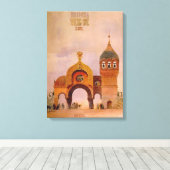 キエフの門のスケッチ キャンバスプリント (インサイチュ (ウッドフロア))