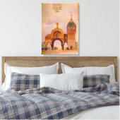 キエフの門のスケッチ キャンバスプリント (インサイチュ (寝室))