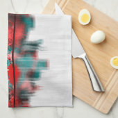 キエフウクライナスカイライン キッチンタオル (四つ折り)