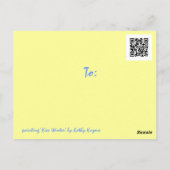 キエフ冬 ポストカード (裏面)