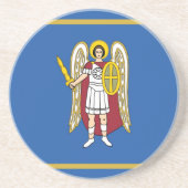 キエフ国旗 コースター (正面)