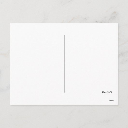 キエフ1974の砂漠 シーズンポストカード (裏面)