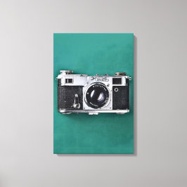 キエフ4クラシックフィルムカメラプリント キャンバスプリント