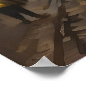 キエフ・ウクライナの水彩画 ポスター (角)