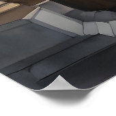 キエフ・ウクライナの水彩画 ポスター (角)