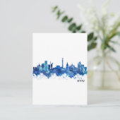 キエフ・ウクライナスカイラインブルー シーズンポストカード (スタンド正面)