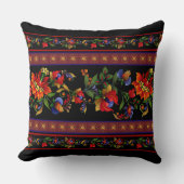 キエフ・ブラック クッション (正面)