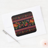 キエフ・ブラック スクエアシール (封筒)