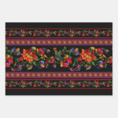 キエフ・ブラック ラッピングペーパーシート (正面3)