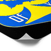 キエフIの幽霊はウクライナSと並んでいる ポスター (角)