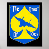 キエフIの幽霊はウクライナSと並んでいる ポスター (正面)