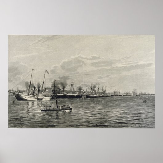 キエルの海軍レビュー ポスター (正面)