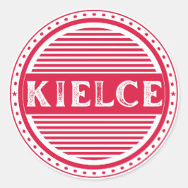 キエルツェ市誇りエンブレム - ポーランドのアイデンティティ ラウンドシール